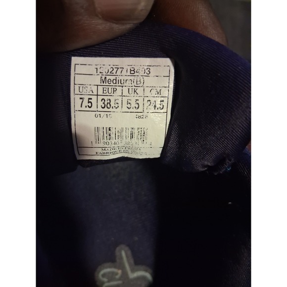 Brooks Ghost 11 Womens Running Shoes Navy Blue Size 7.5 B Medium 1202771B493 - Picture 8 of 8